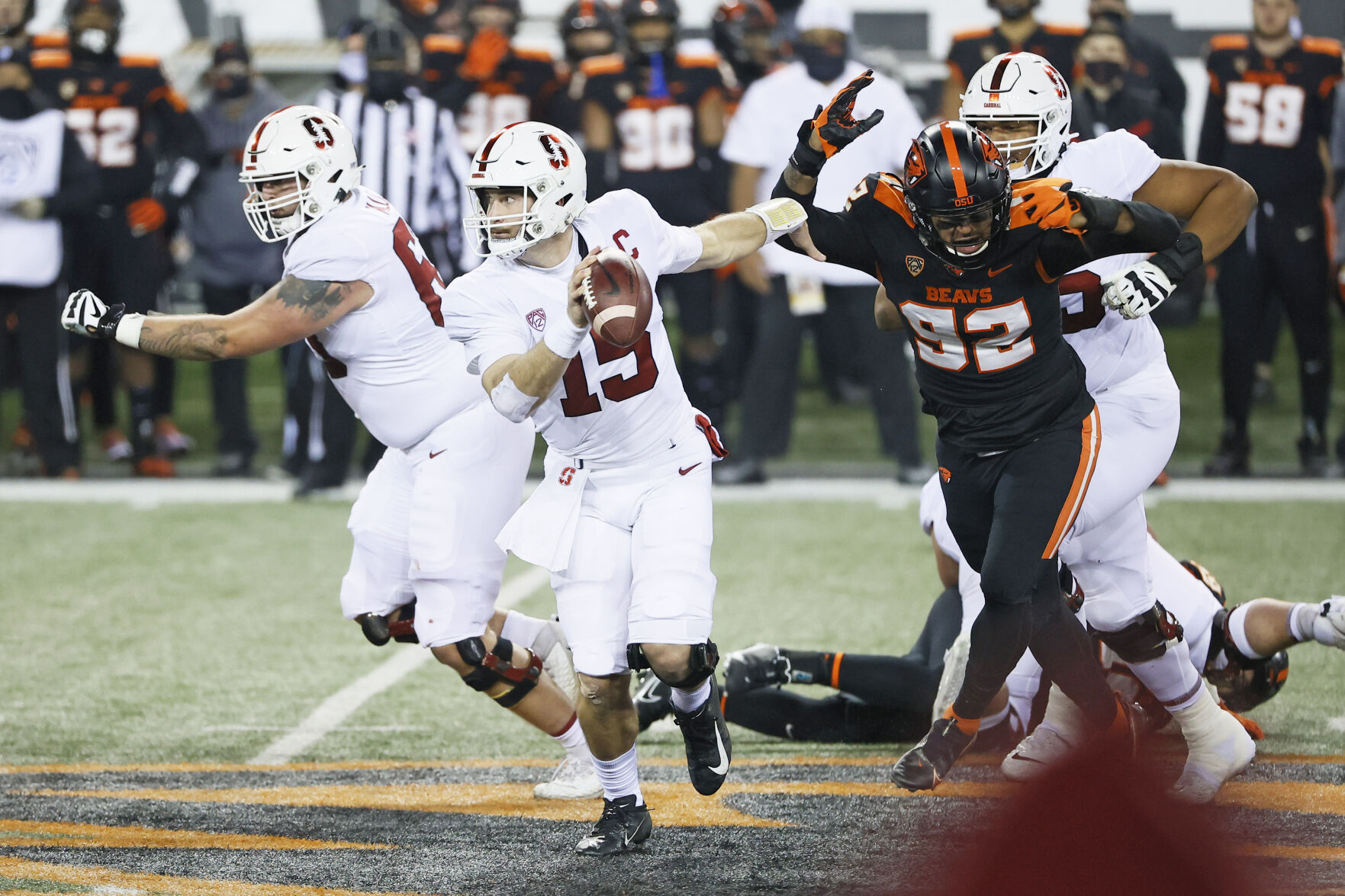 NCAA Football: Stanford at Oregon State